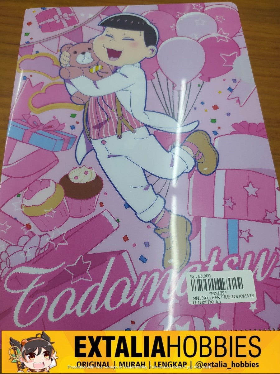 CLEAR FILE TODOMATSU TUXEDO A5 CLEAR FILE TODOMATSU TUXEDO A5